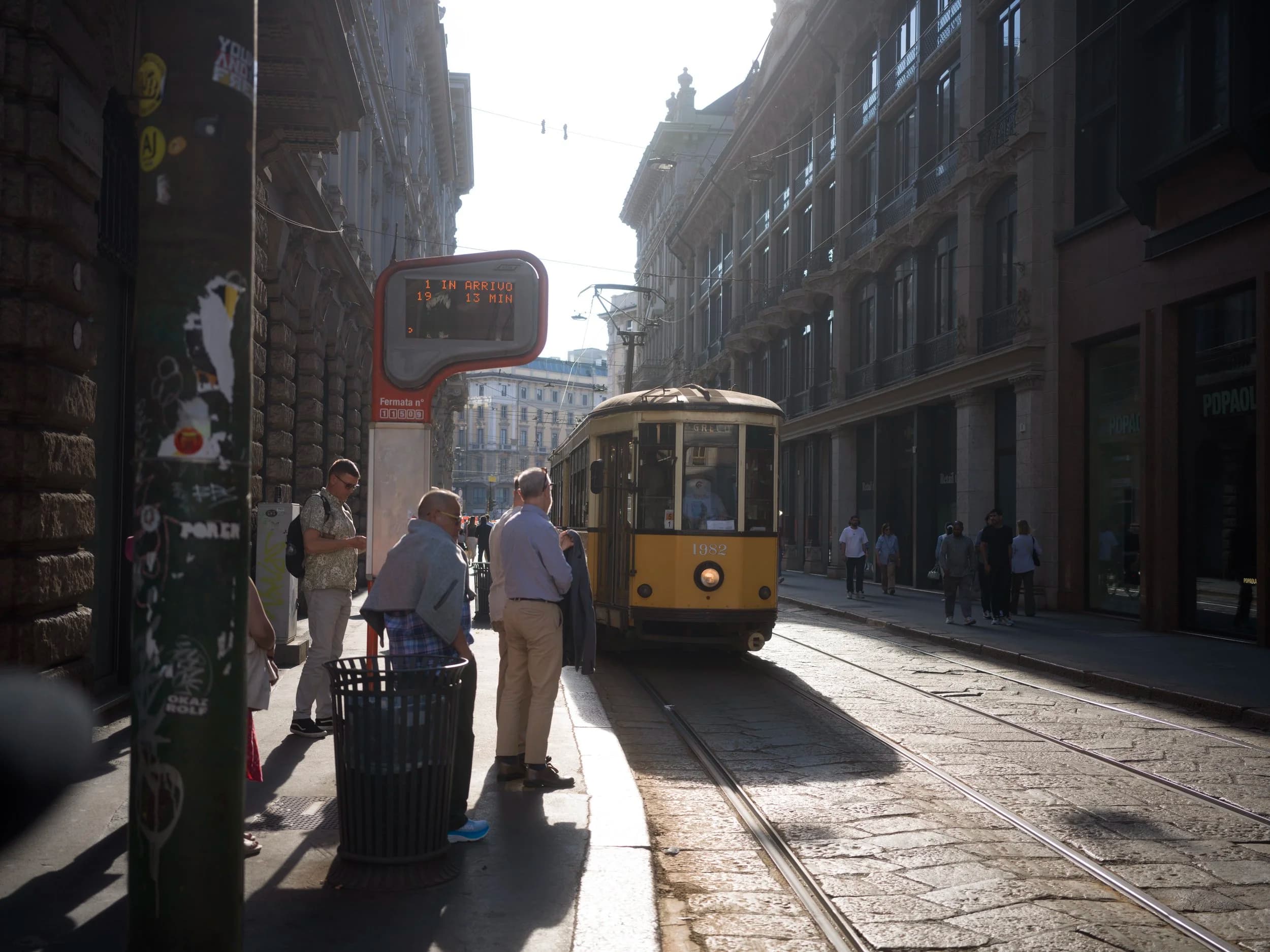 Inclusion of the tram